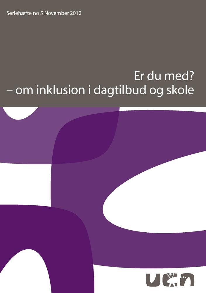 Er du med? - om inklusion i dagtilbud og skole