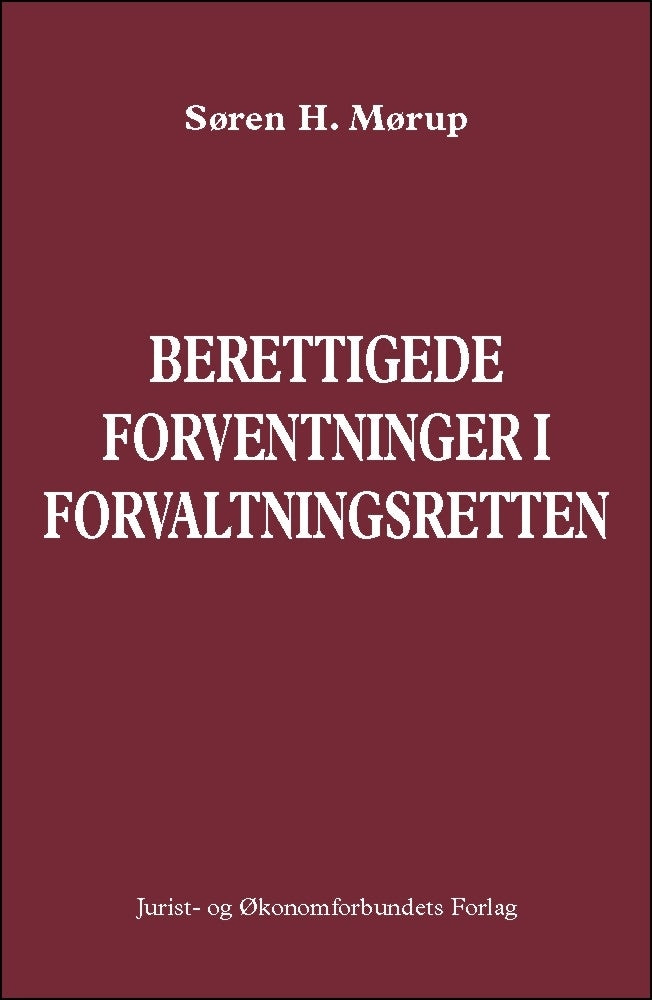 Berettigede forventninger i forvaltningsretten