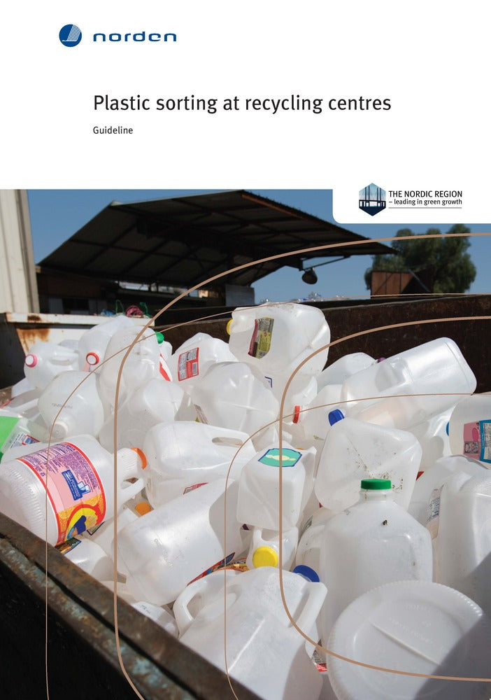 Plastic sorting at recycling centres