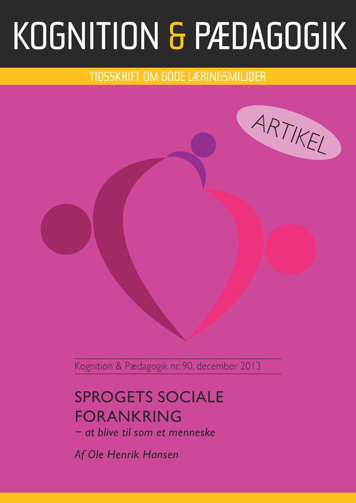Sprogets sociale forankring