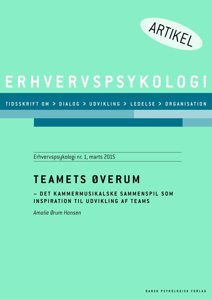 Teamets øverum