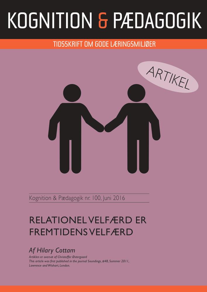Relationel velfærd er fremtidens velfærd