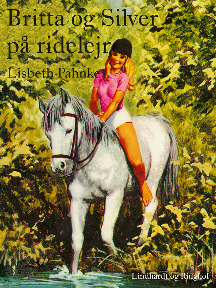 Britta og Silver på ridelejr