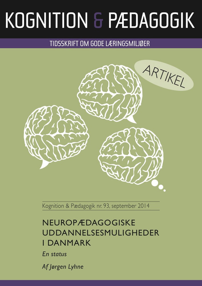 Neuropædagogiske uddannelsesmuligheder i Danmark