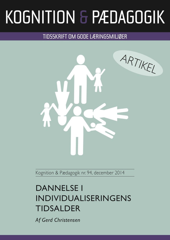 Dannelse i individualiseringens tidsalder