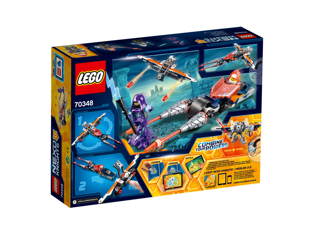 70348 LEGO NEXO KNIGHTS LANCES DOBBELTE TURNERINGSDRAGSTER
