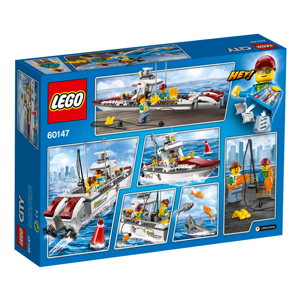 60147 LEGO City Vehicles Fiskebåd