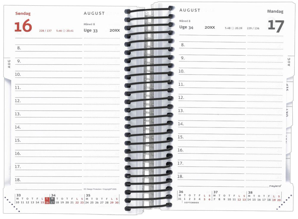 STUDIEKALENDER 17/18 MAY MINI 4 ILLU.