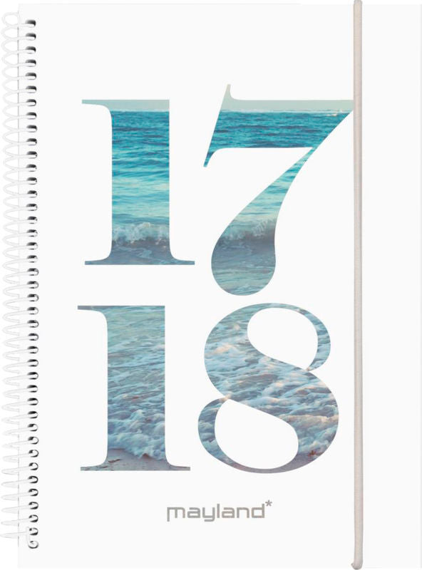 STUDIEKALENDER 17/18 MAYLAND A5 UGE PP ÅR