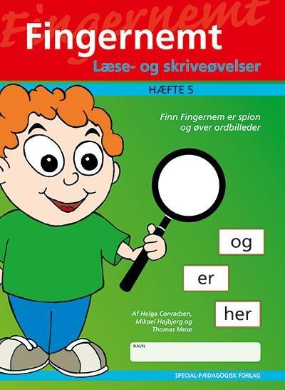 Fingernemt hæfte 5. Læse- og skriveøvelser, 5 stk.