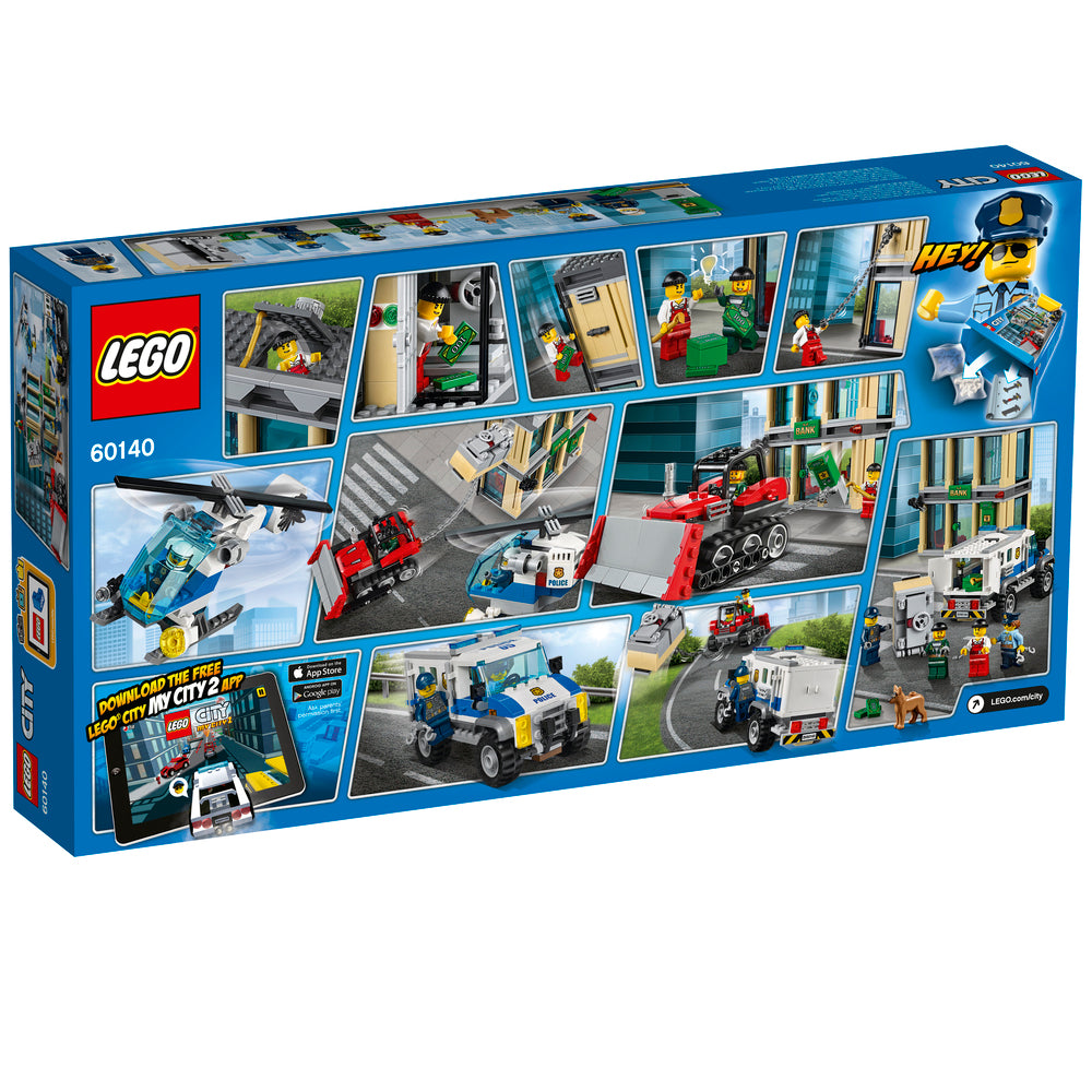 60140 LEGO CITY POLICE BULLDOZER-INDBRUD