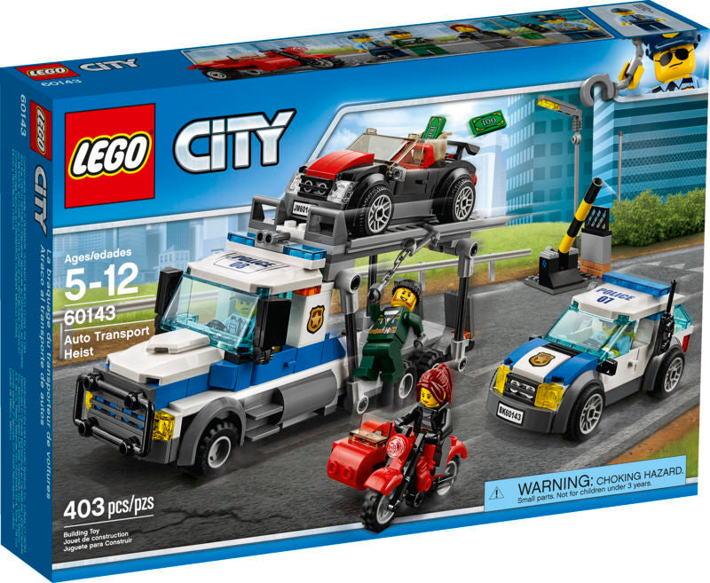 60143 LEGO CITY POLICE BILTRANSPORT-RØVERI