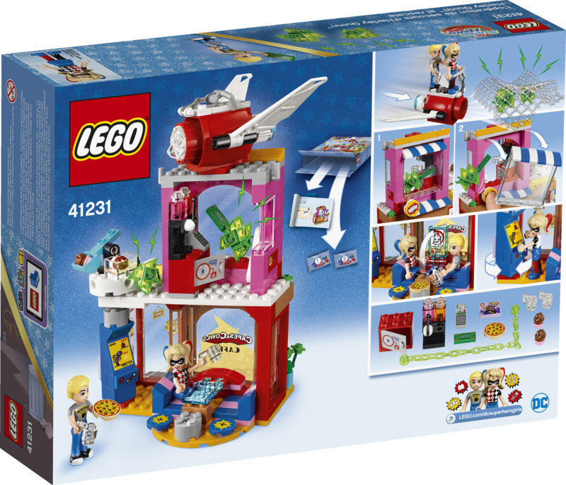 41231 LEGO DC Super Hero Girls Harley Quinn til undsætning