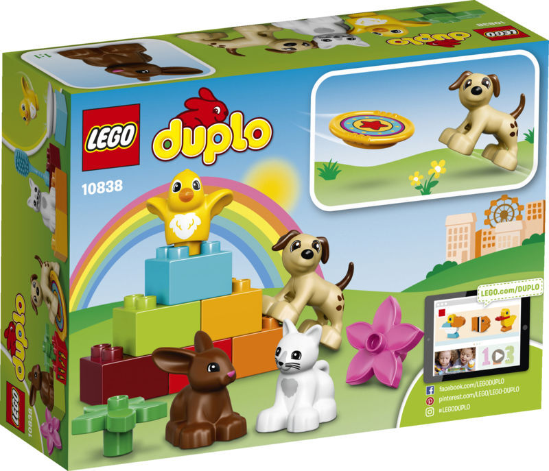 10838 LEGO DUPLO TOWN FAMILIENS KÆLEDYR