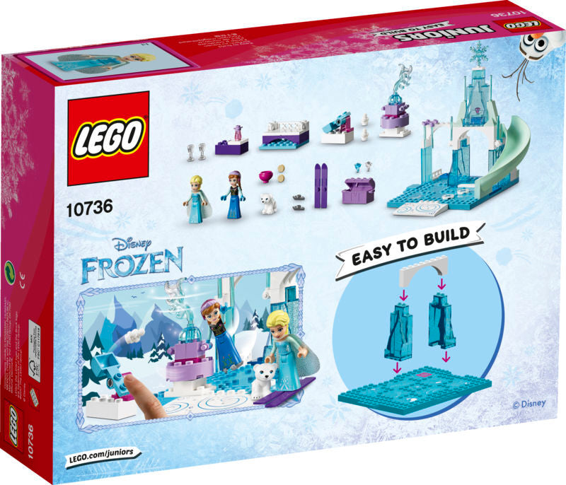 10736 LEGO JUNIORS ANNA OG ELSAS FROSNE LEGEPLADS