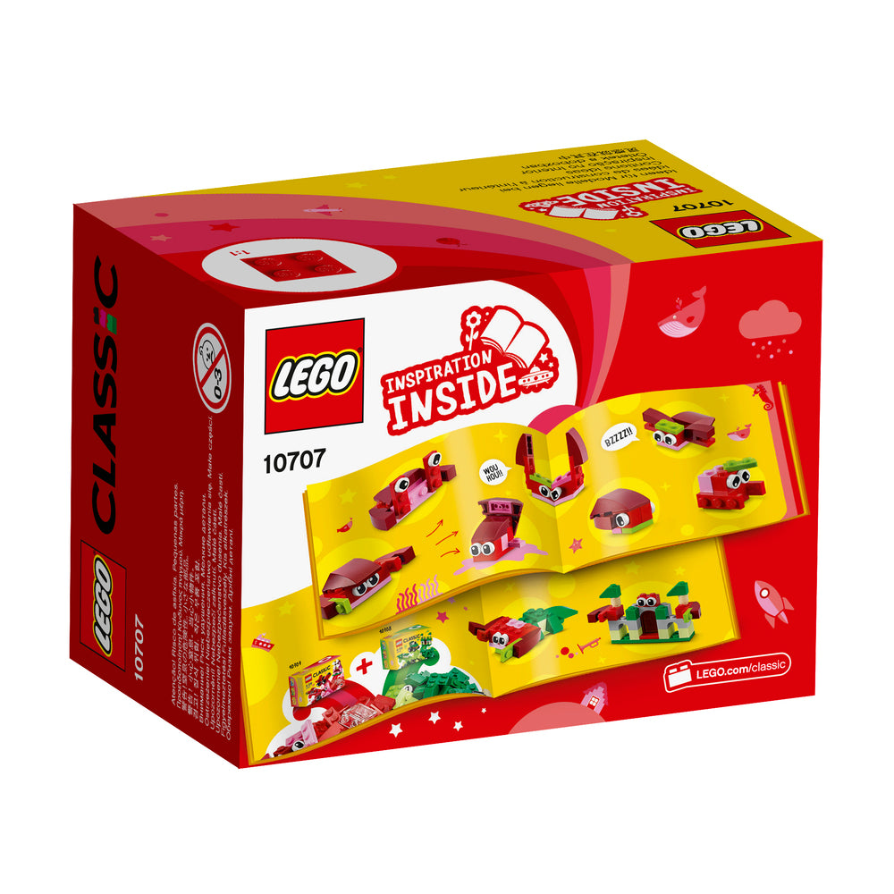 10707 LEGO CLASSIC RØDT KREATIVITETSSÆT