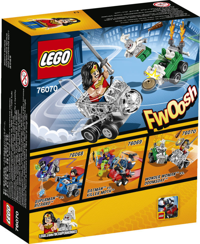 76070 LEGO Super Heroes Mighty Micros: Wonder Woman mod doom