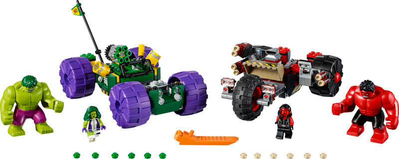 76078 LEGO Super Heroes Hulk mod Red Hulk