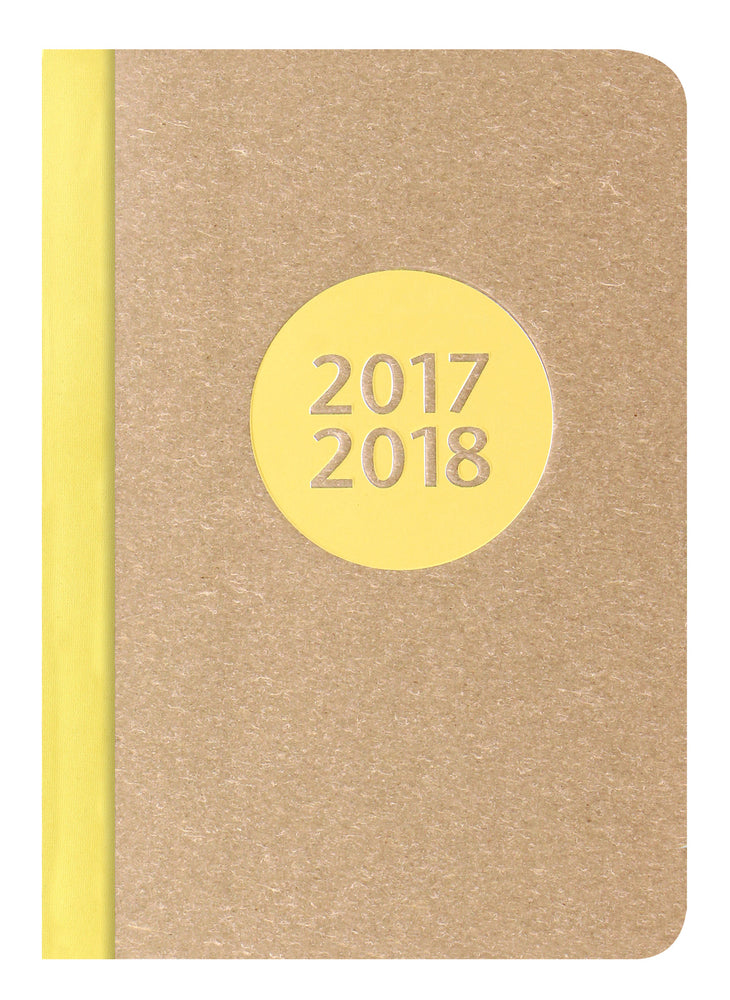 KALENDER 17/18 LETTS LETTERPRESS A6 UGE