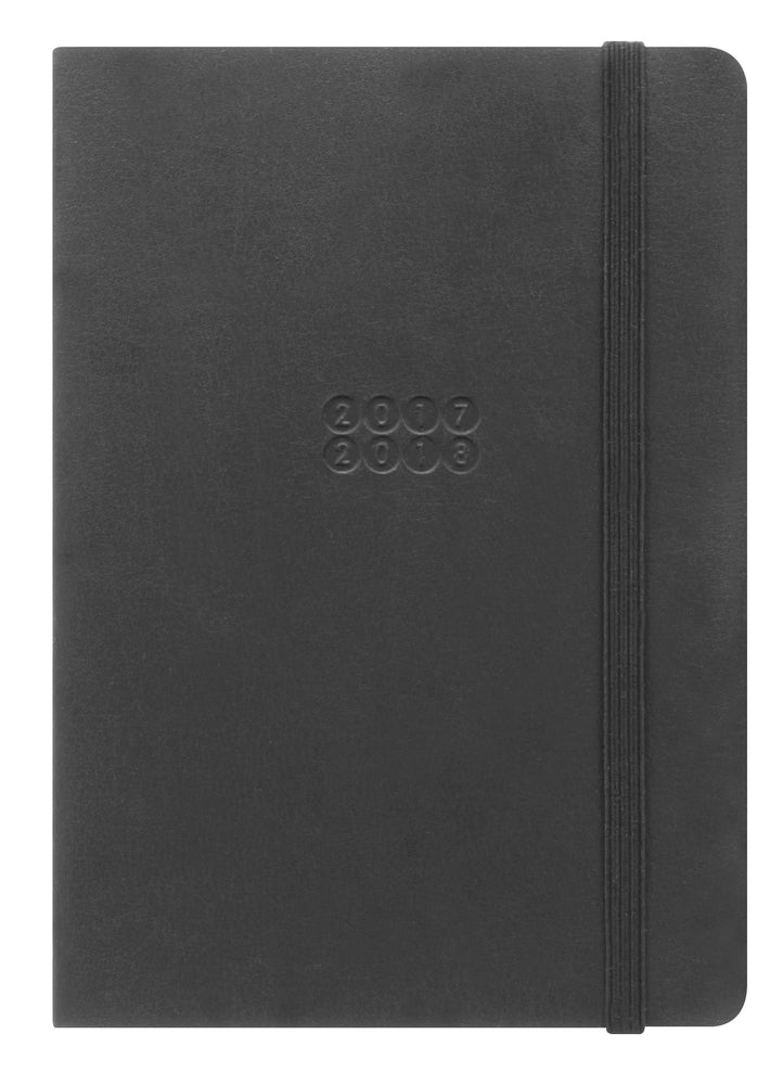 KALENDER 17/18 LETTS EDGE A6 UGE SORT
