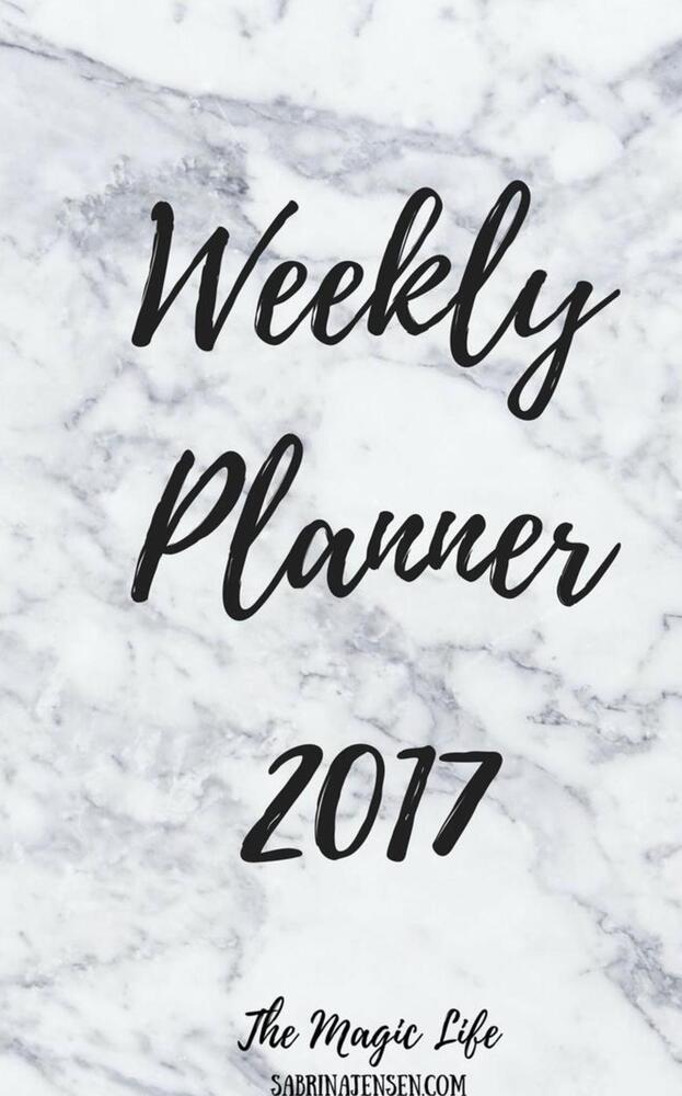 The Magic Life Weekly Planner 2017
