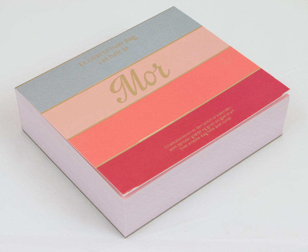 KALENDER 365 CITAT MOR STRIBER GULD FOIL