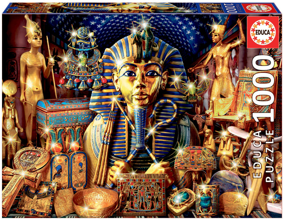 PUSLESPIL TREASURES OF EGYPT 1000 BRIKKER