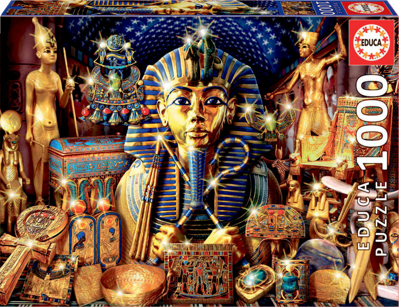 PUSLESPIL TREASURES OF EGYPT 1000 BRIKKER