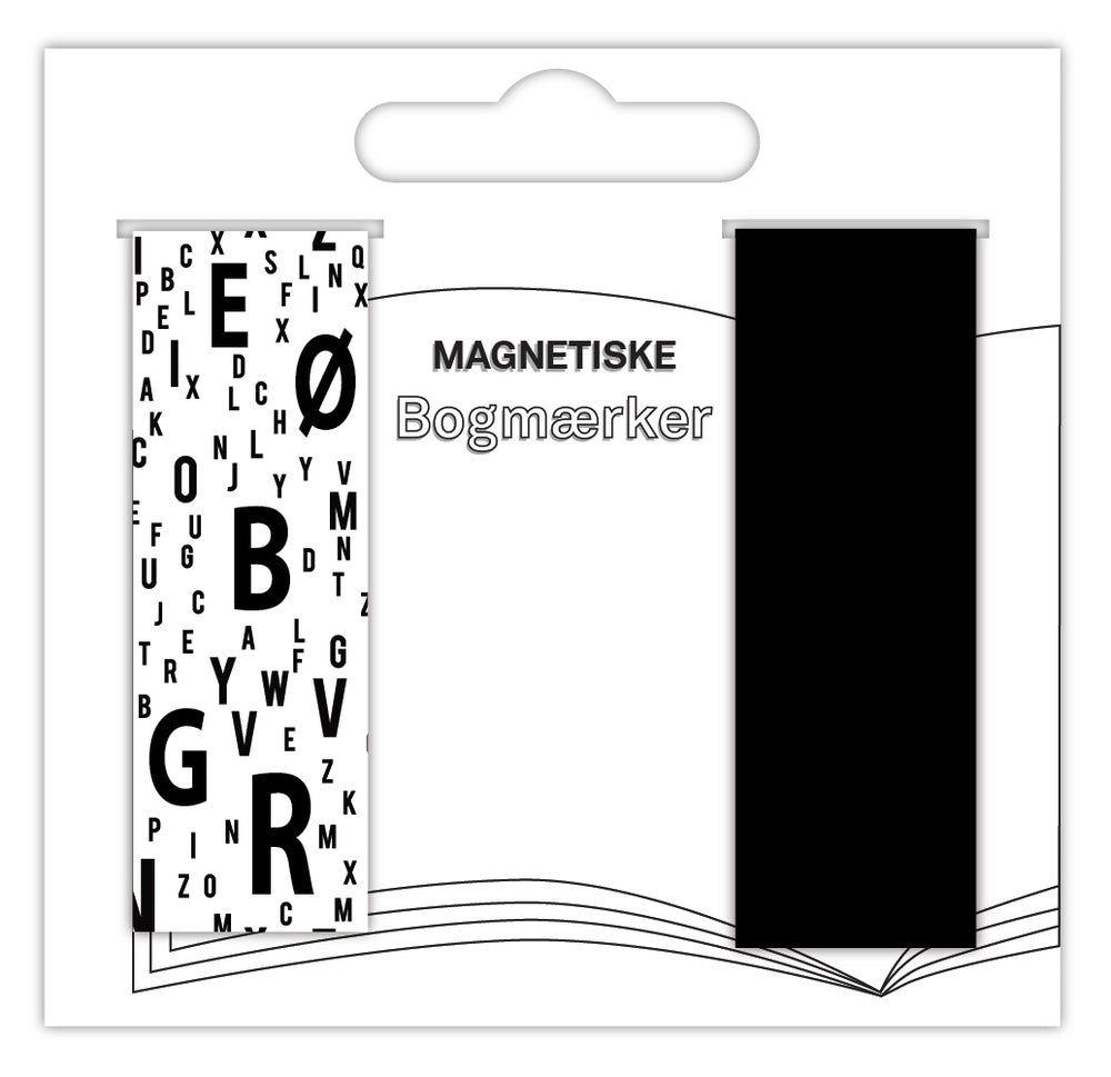 Bogmærker magnetiske 8 ass u/display /96 stk