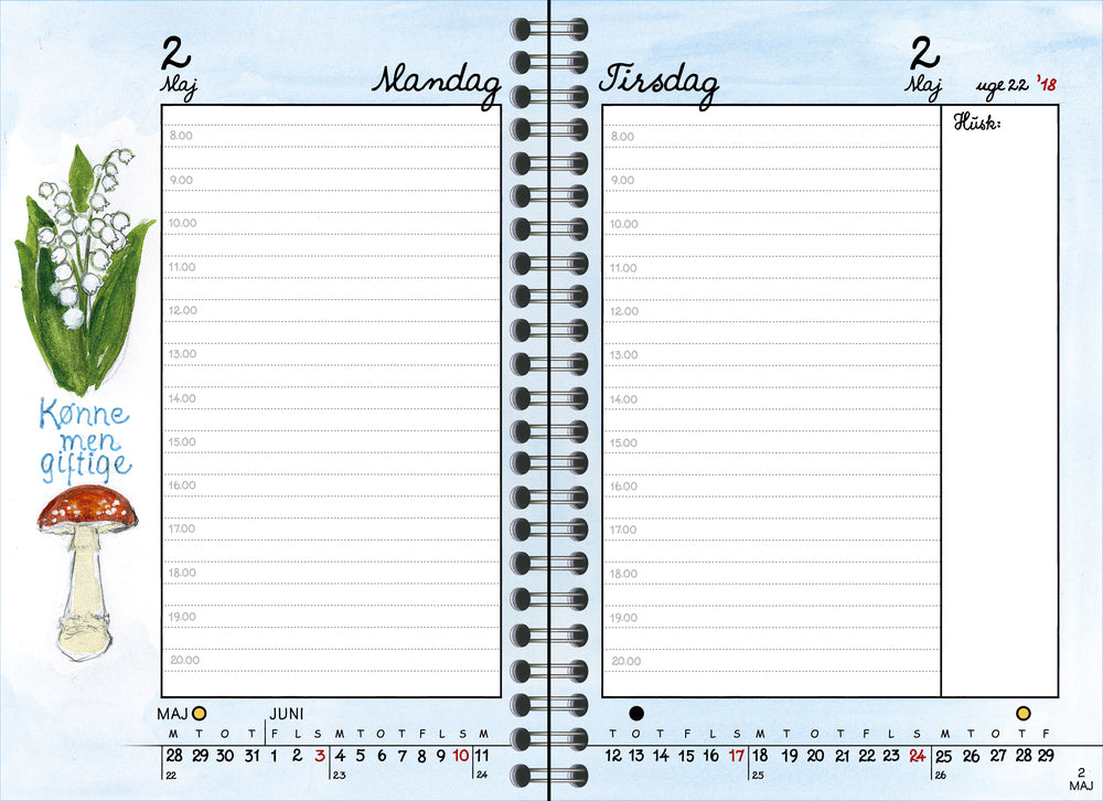 DAGKALENDER STOR PLAKATFORLAGET 2018