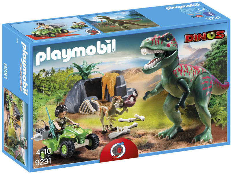 9231 FORSKERS FIREHJULSTRÆKKER MED T-REX
