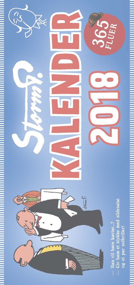 Storm P. kalender 2018 - 366 fluer