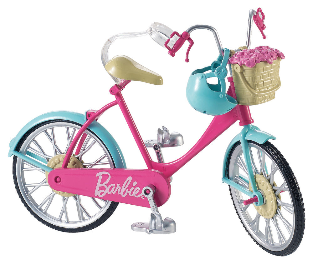 BARBIE CYKEL MED TILBEHØR