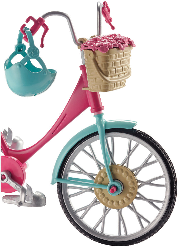 BARBIE CYKEL MED TILBEHØR
