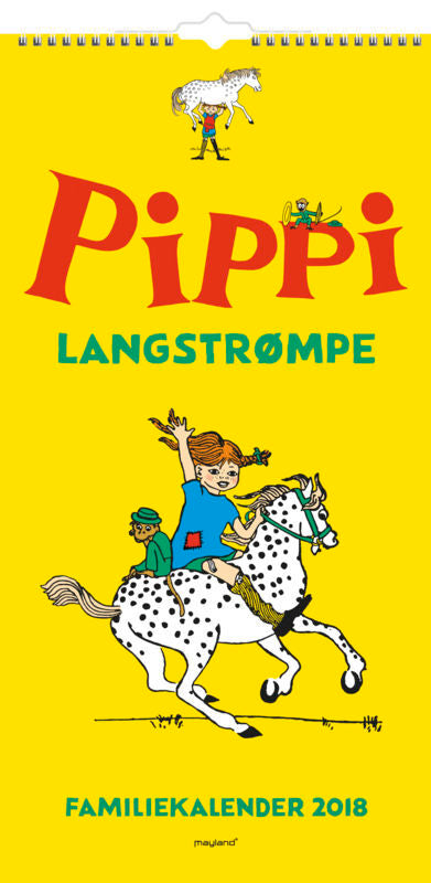 FAMILIEKALENDER PIPPI LANGSTRØMPE 2018 MAYLAND