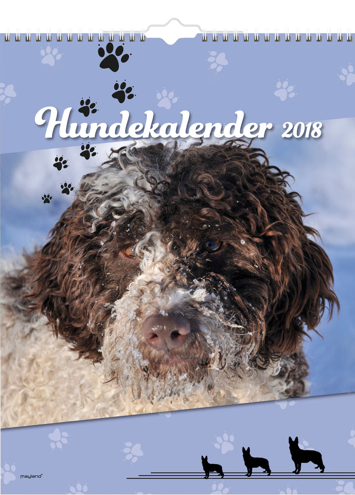 VÆGKALENDER HUNDE 2018 MAYLAND