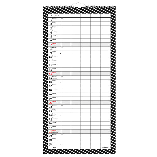 FAMILIEKALENDER MODERNE 2018 MAYLAND