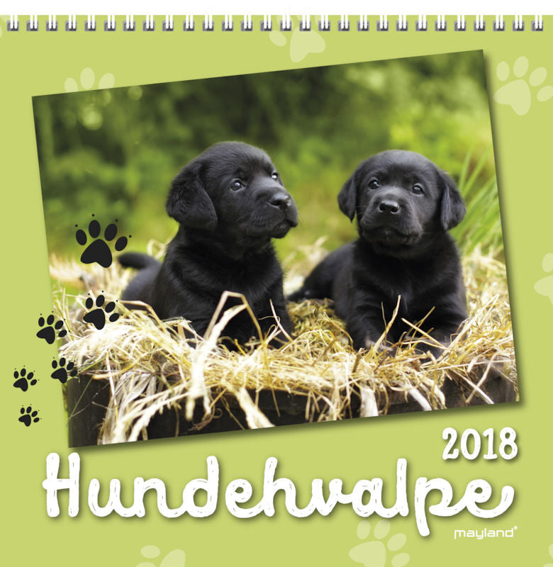 VÆGKALENDER HUNDEHVALPE 2018 MAYLAND