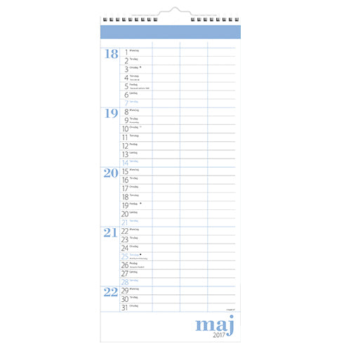 FAMILIEKALENDER LILLE 2018 MAYLAND