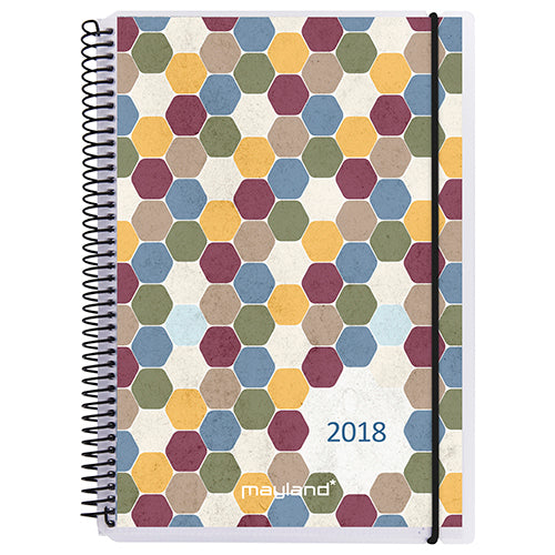 A5 UGEKALENDER 4 ILLU. 2018 MAYLAND