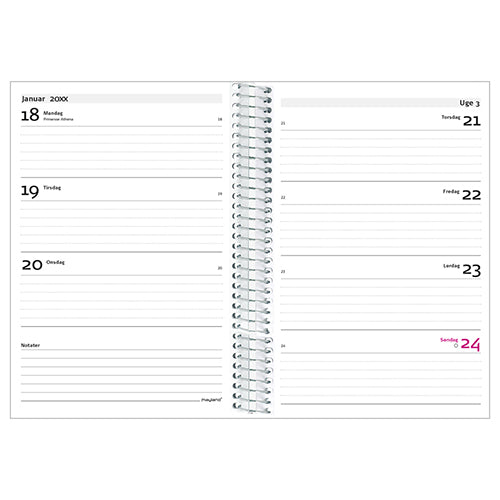 A6 UGEKALENDER SENATOR PP 4 ILLU. 2018 MAYLAND