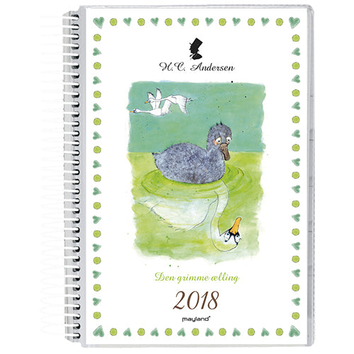 SPIRALKALENDER 1 DAG PP 2 ILLU. H.C.A. 2018 MAYLAND