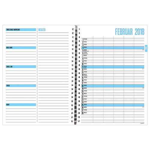 FAMILIENS MÅNEDSKALENDER 2018 MAYLAND