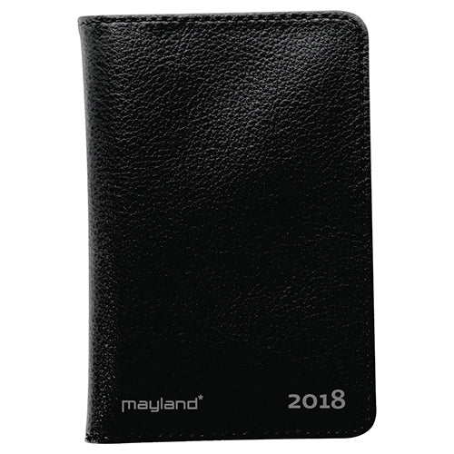 NANO PLANNER KUNSTSKIND SORT 2018 MAYLAND