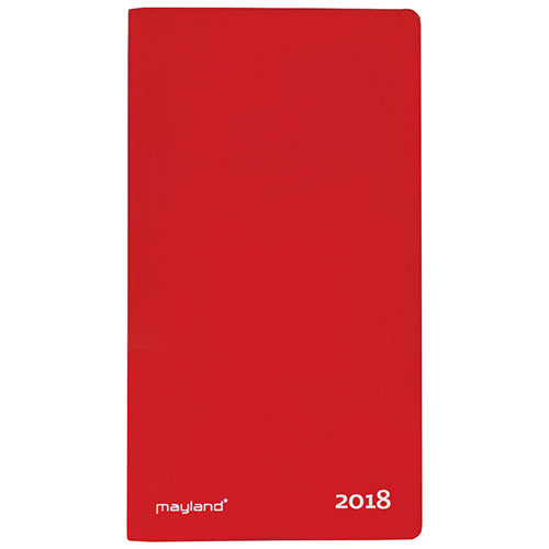 INDEX PLANNER MÅNED RØD 2018 MAYLAND