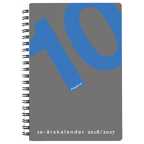 10 ÅRSKALENDER A5 2018 MAYLAND