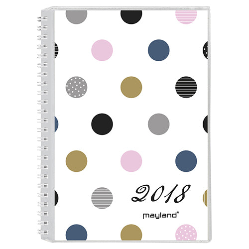 A5 UGEKALENDER PP 4 ILLU. 2018 MAYLAND