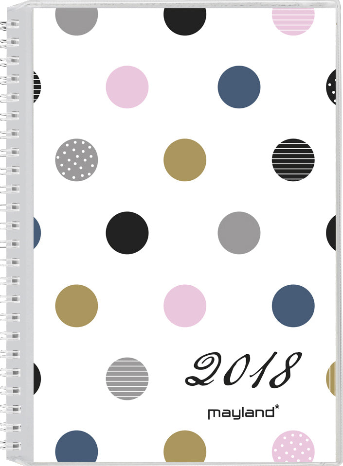 A5 UGEKALENDER PP 4 ILLU. 2018 MAYLAND