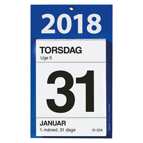 KONTOR AFRIVNINGSKALENDER 2018 MAYLAND