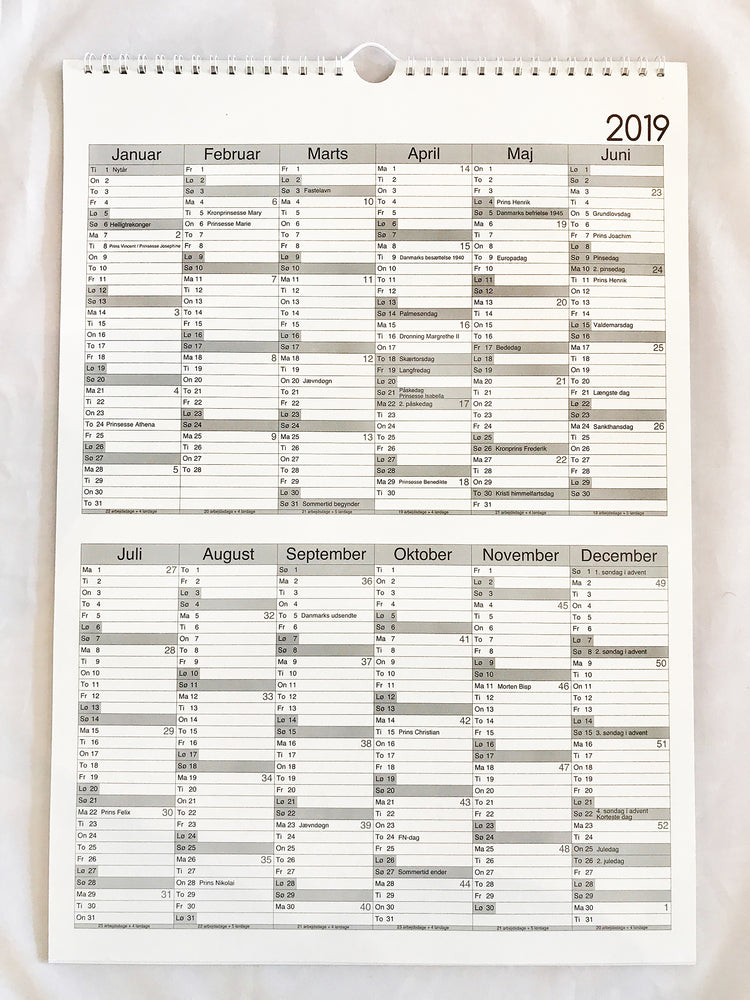 FAMILIEKALENDER 2018 A4 GRAFISK